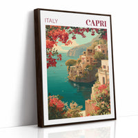 Sunlit Cliffs of Capri