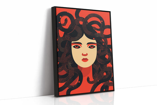 Modern Medusa Portrait