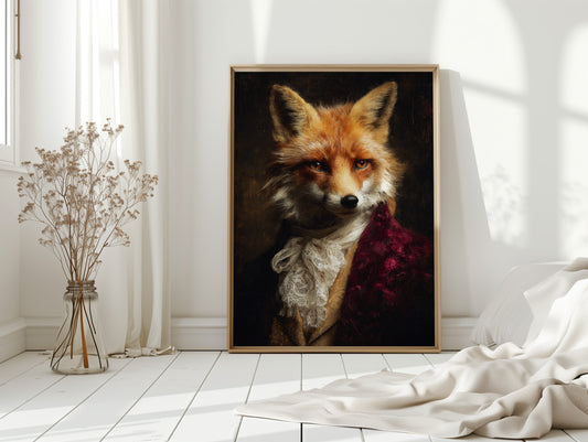 Elegance of the Enigmatic Fox