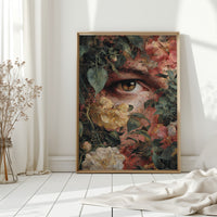 Where Eyes Meet Petals' Embrace