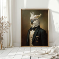 Regal Cockatoo in Formal Attire