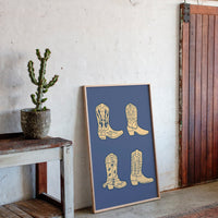 Boots Tell Tales Of Prairie Wind