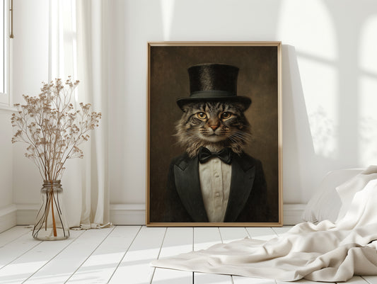 A Feline Affair in Formal Attire