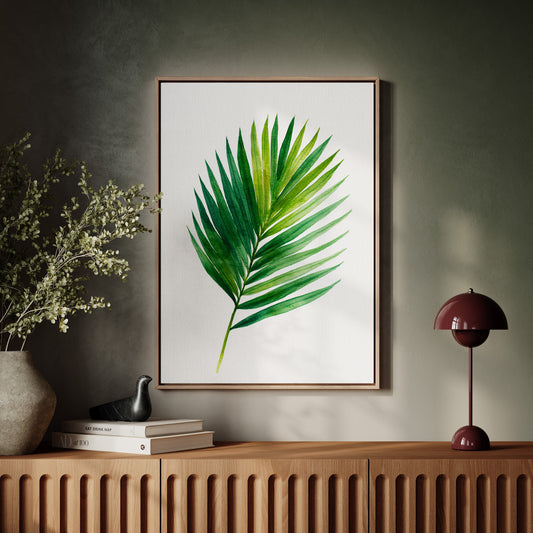 Emerald Fronds in Gentle Breeze