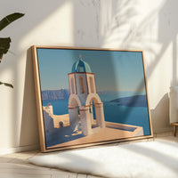 Aegean Light Bathes Sacred Heights