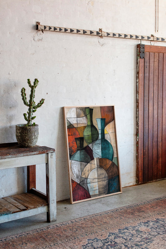 Vessels Dance In Cubist Light