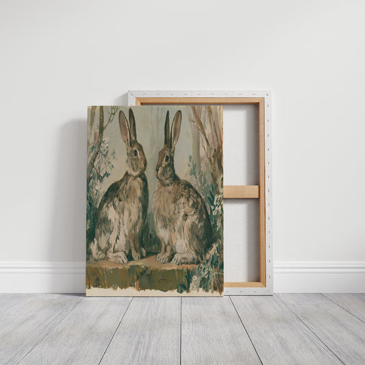 Two Hares, One Thicket