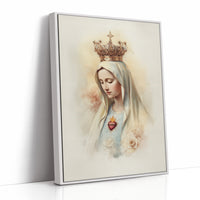 Sacred Heart In Quiet Devotion
