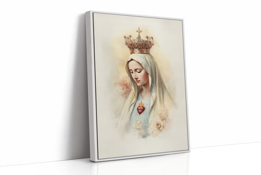 Sacred Heart In Quiet Devotion