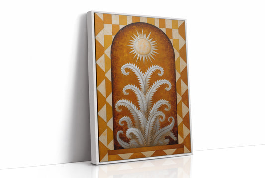 Silver Ferns Dance Under Golden Sun