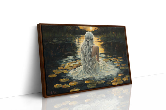 Moonlit Waters Dance With Gold