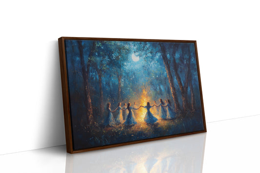 Moonlit Dance In Ancient Woods