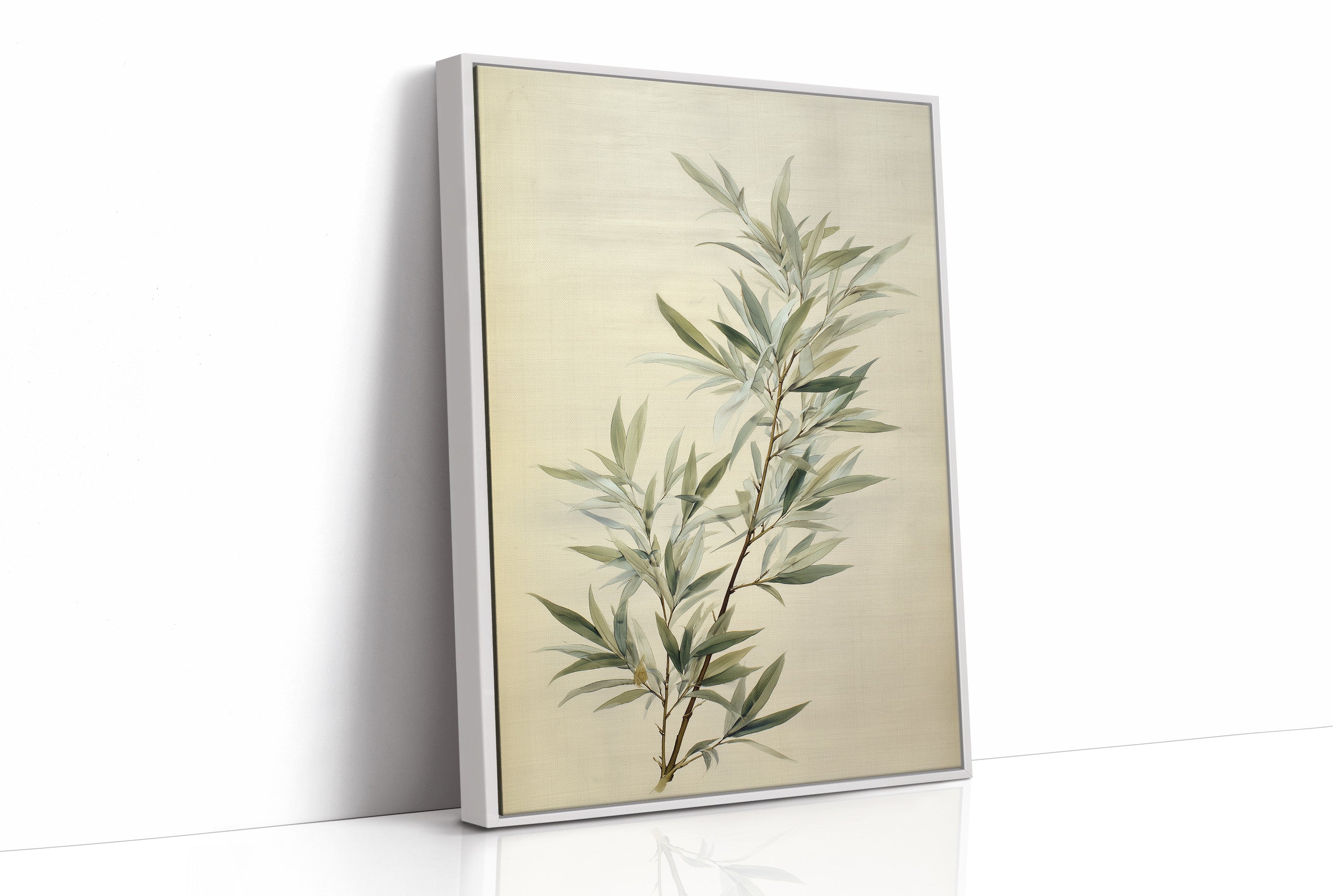 Bamboo Leaves Dance In Morning Light