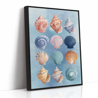 Coastal Treasures Against Azure Waves