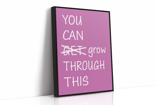 Grow, Not Just Get, Through (Orchid)