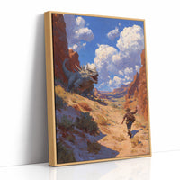 Chased Through Painted Canyon