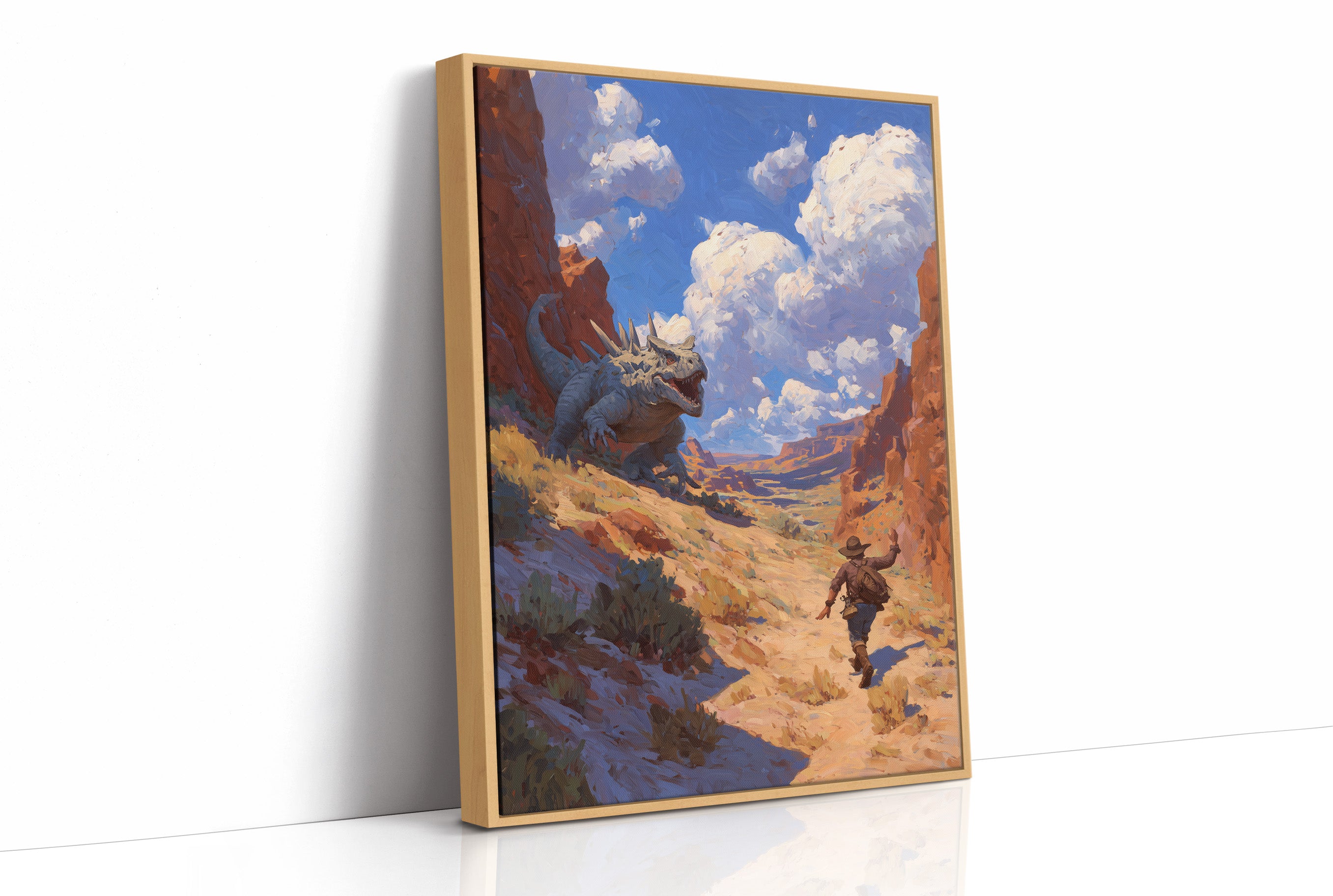 Chased Through Painted Canyon