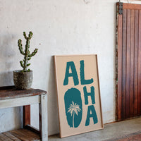 Island Letters Spell Summer Peace