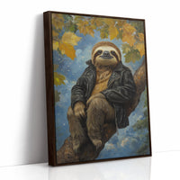 Sloth in a Leather Jacket