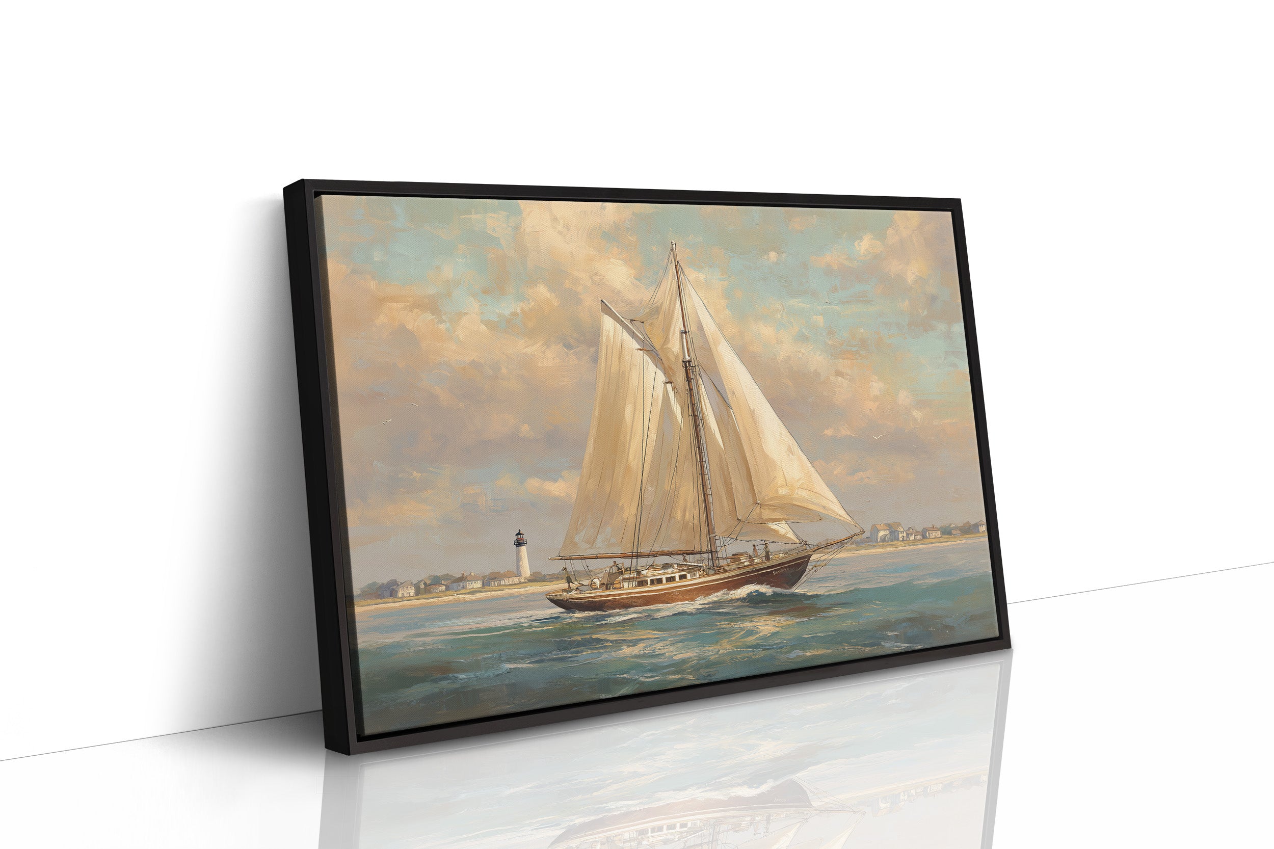 Sails Catch Coastal Memories