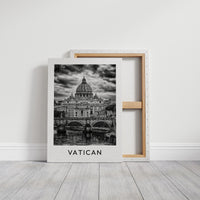 Basilica Beneath Storm Clouds