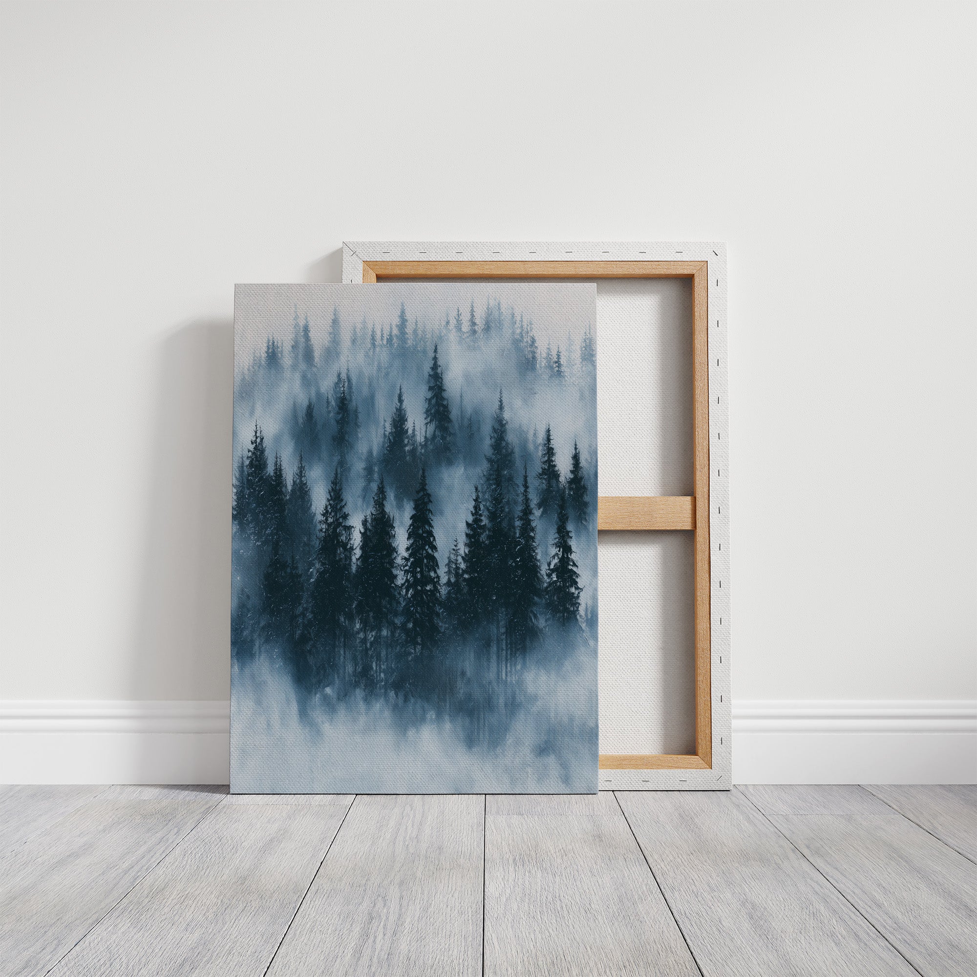 Blue Hour Pines