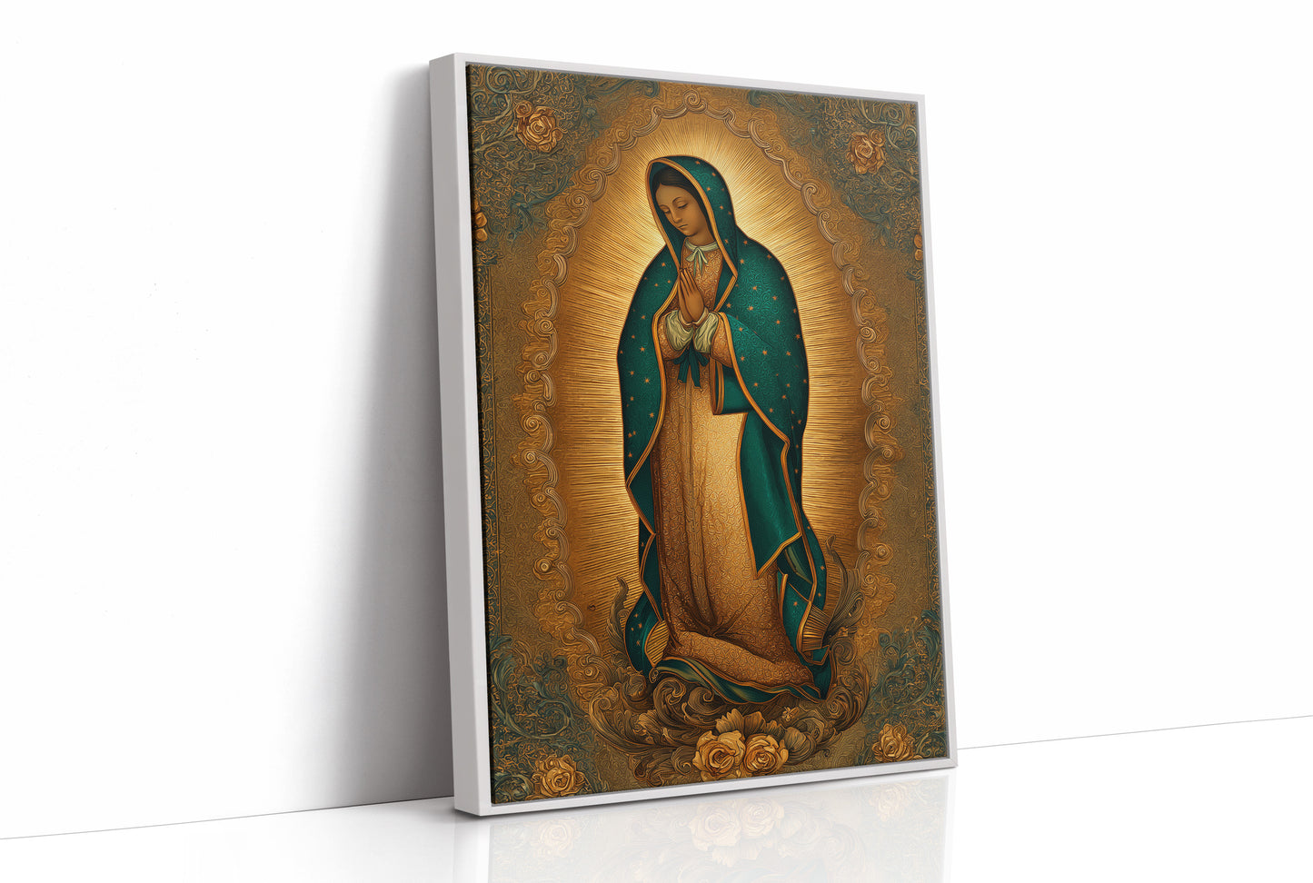 Sacred Light On Wooden Table