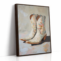Painted Soles: Floral Cowgirl Boots