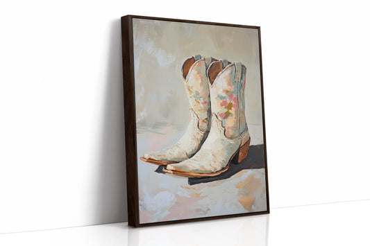 Painted Soles: Floral Cowgirl Boots