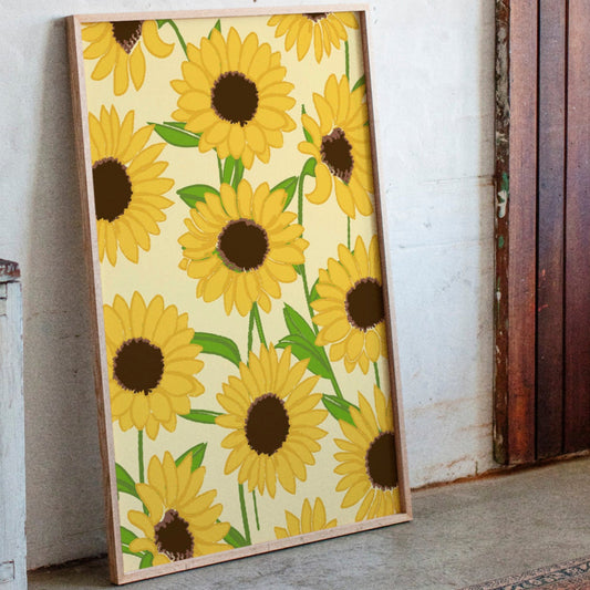 Yellow Petals Chase Summer Light