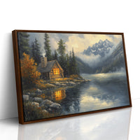 Autumn Light Warms Mountain Waters