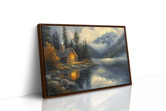 Autumn Light Warms Mountain Waters
