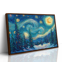 Starlit Pines Dance Through Time