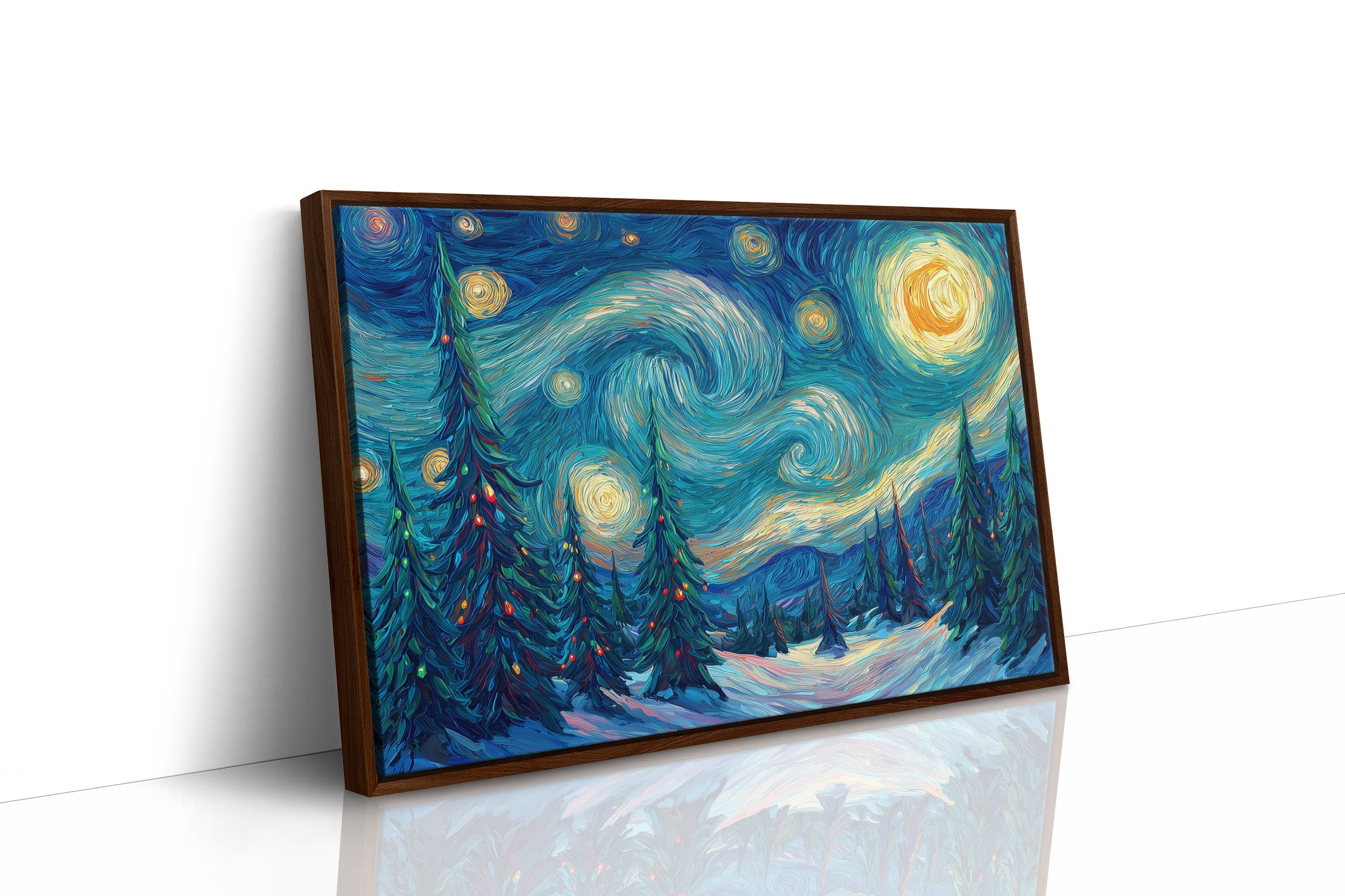 Starlit Pines Dance Through Time