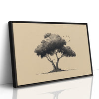 Solitary Acacia Whispers Ancient Tales