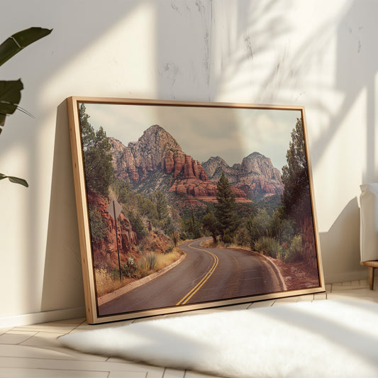 Winding Roads Lead To Crimson Peaks