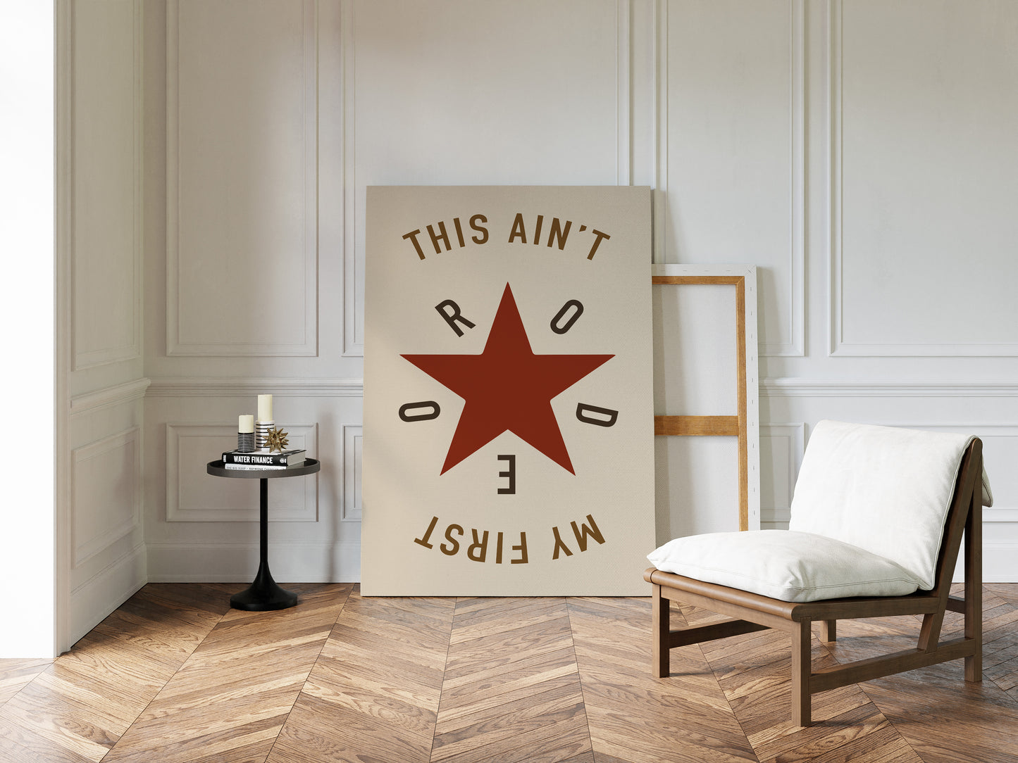 Rodeo Star Western Quote Print