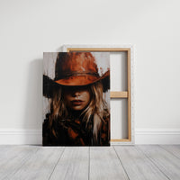 Blonde Under the Copper Brim