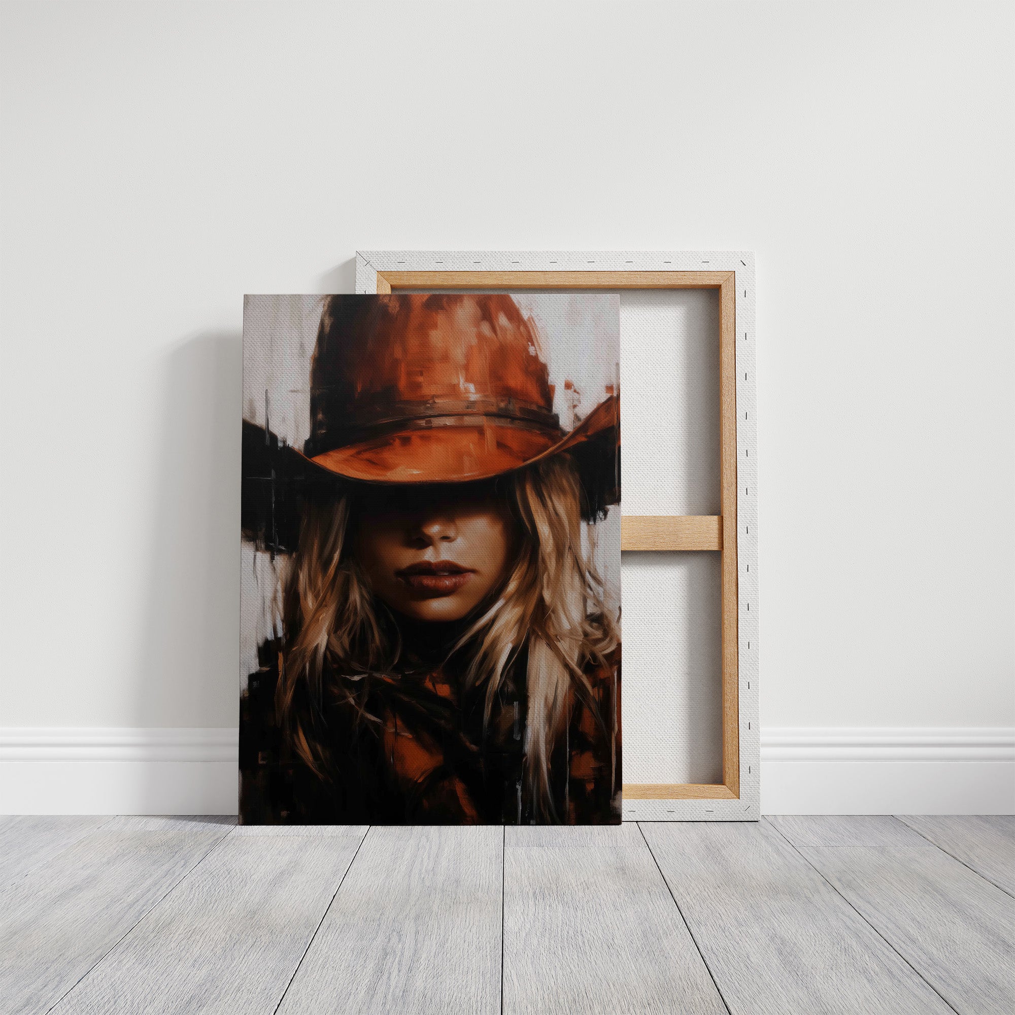 Blonde Under the Copper Brim