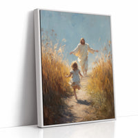 Golden Path To Outstretched Arms