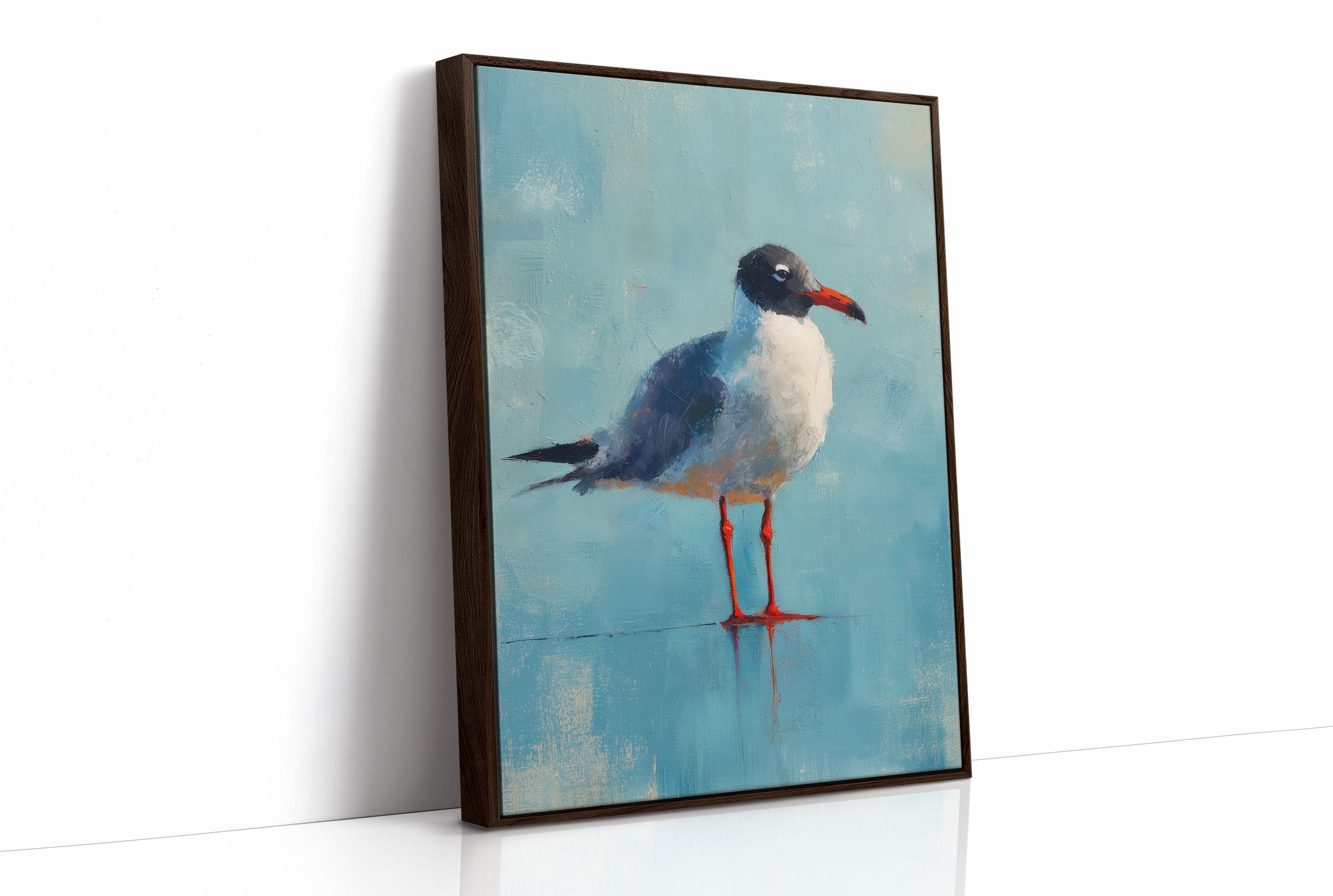 Coastal Bird On Turquoise Shores