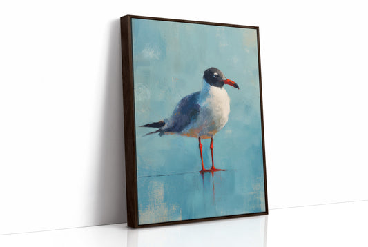 Coastal Bird On Turquoise Shores