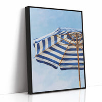 Azure Stripes Shelter Mediterranean Dreams