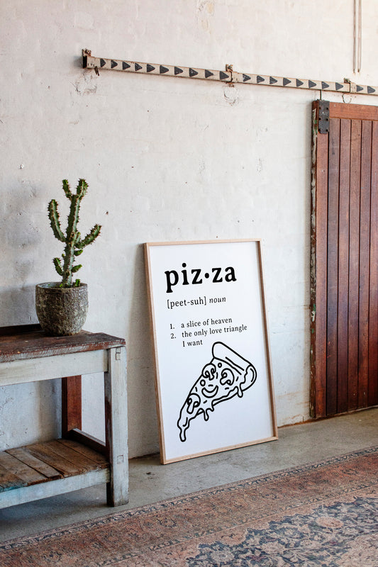 Dictionary Dreams Define Perfect Pizza