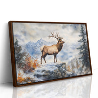 Winter Majesty Claims Mountain Peak