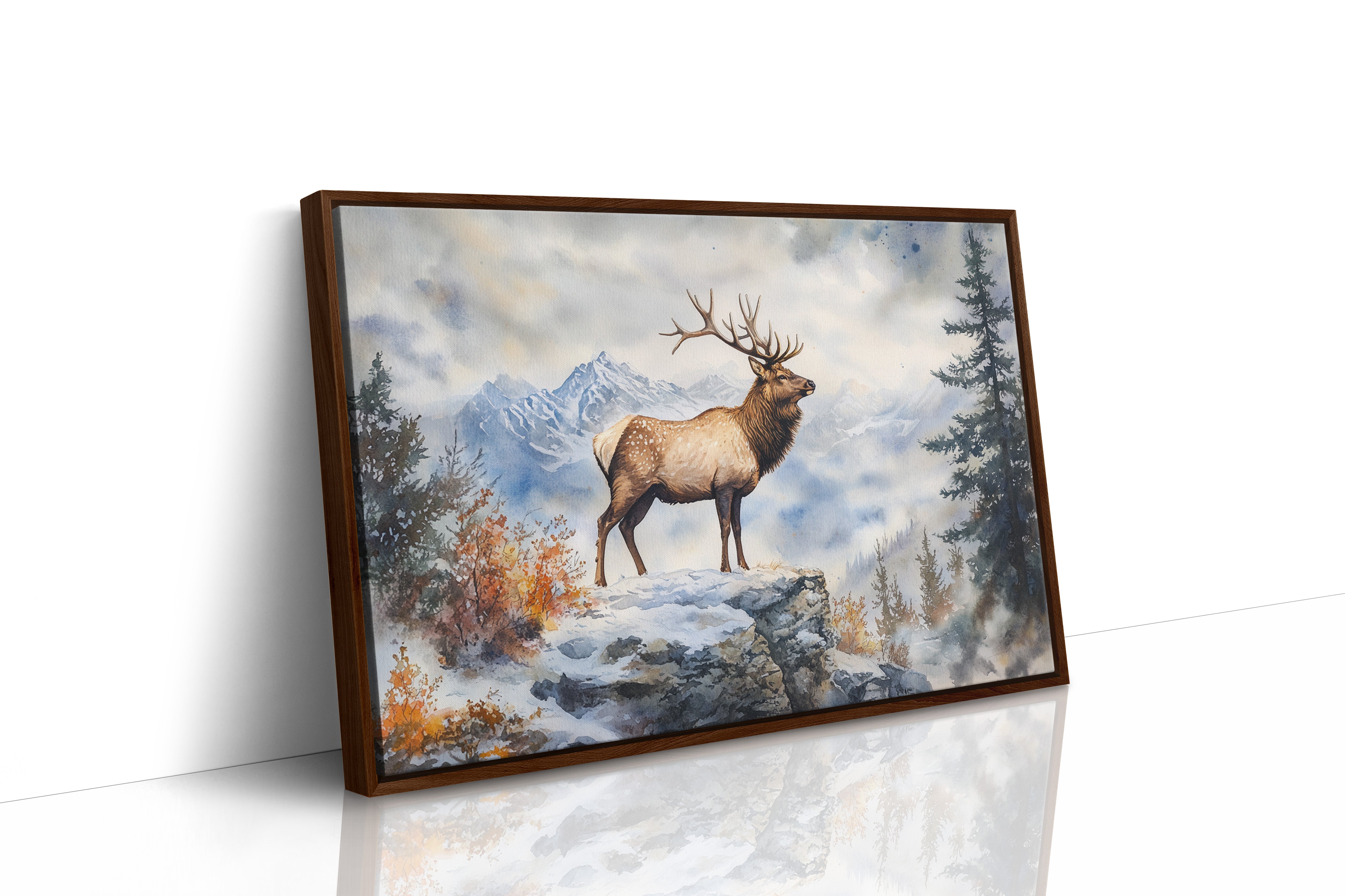 Winter Majesty Claims Mountain Peak