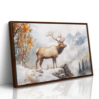 Autumn Snow Crowns Mountain King