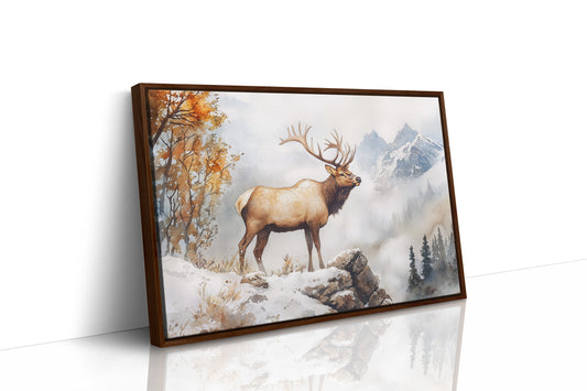 Autumn Snow Crowns Mountain King