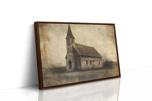 Weathered Faith Stands Against Time