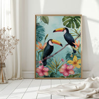Conversations Among Tropical Blooms
